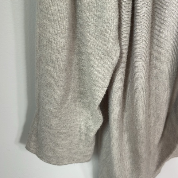 Express size S tan cotton and rayon cardigan sweater - Picture 4 of 8